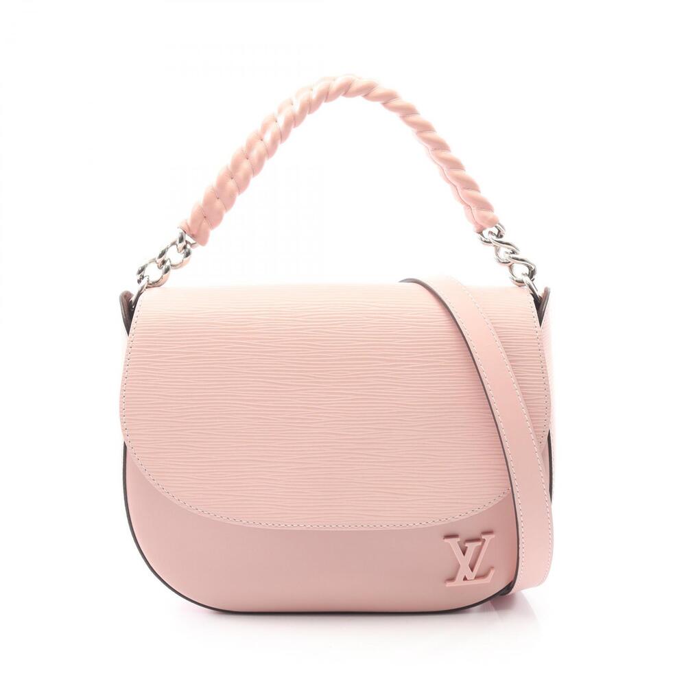 Louis Vuitton Luna handbag leather Epi pink